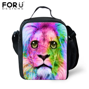 FORUDESIGNS Insulated Lunch Bag 3D Lion Head Picnic Bags for Women Tiger Monkey Animals Thermal Cooler Bags for Kids Lunchbox
FORUDESIGNS Insulated Lunch Bag 3D Lion Head Picnic Bags for Women Tiger Monkey Animals Thermal Cooler Bags for Kids Lunchbox