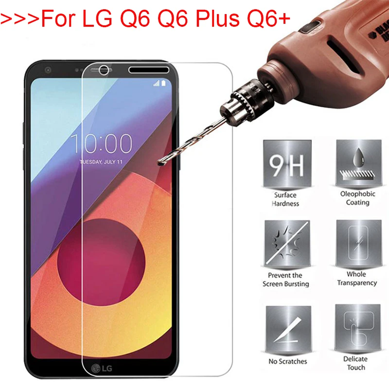 2PCS For LG Q6 Tempered Glass 9H Slim Explosion-proof HD Screen Protector For LG Q6+ Q6 Plus Protective Film for LGQ6 alpha Q6a
2PCS For LG Q6 Tempered Glass 9H Slim Explosion-proof HD Screen Protector For LG Q6+ Q6 Plus Protective Film for LGQ6 alpha Q6a