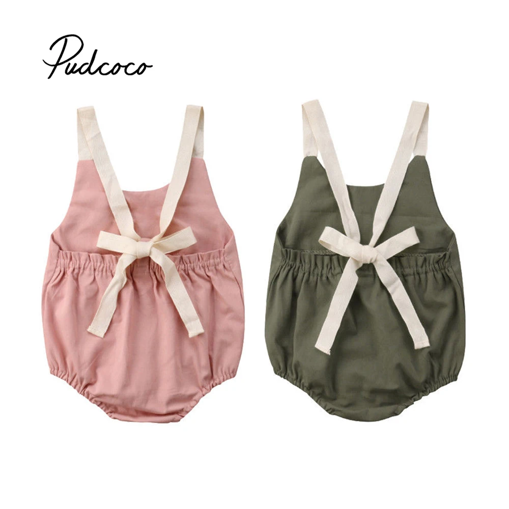 Pudcoco 2018 Newborn Baby Girl Bodysuit Bowknot Braces Backless Sunsuit Jumpsuit Outfits Clothes 0-24M
Pudcoco 2018 Newborn Baby Girl Bodysuit Bowknot Braces Backless Sunsuit Jumpsuit Outfits Clothes 0-24M