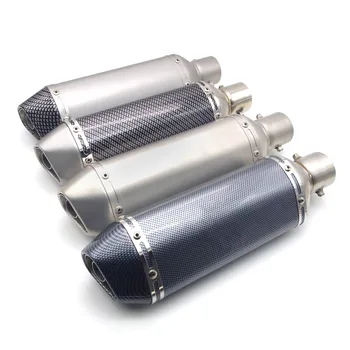 51mm Inlet Universal motorcycle exhaust scape moto muffler Pipe with DB killer FOR cafe racer Honda pcx 125 Yamaha aerox trk502
51mm Inlet Universal motorcycle exhaust scape moto muffler Pipe with DB killer FOR cafe racer Honda pcx 125 Yamaha aerox trk502