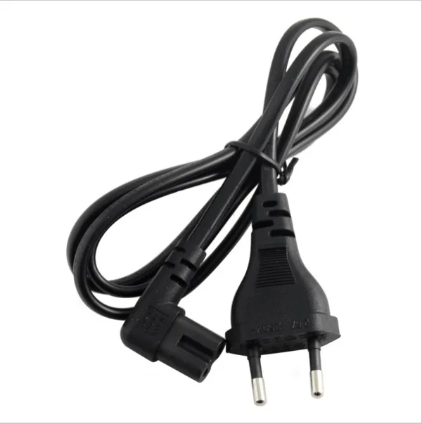 CYDZ Europe EU 2Pin Male to Right Angled 90 Degree IEC 320 C7 Power Supply Cord Cable 1M
CYDZ Europe EU 2Pin Male to Right Angled 90 Degree IEC 320 C7 Power Supply Cord Cable 1M