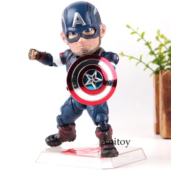 Action Figures Marvel Avengers Captain America Figurine Beast Kingdom Egg Attack Action EAA-011 6 Inch PVC Toys 
Action Figures Marvel Avengers Captain America Figurine Beast Kingdom Egg Attack Action EAA-011 6 Inch PVC Toys