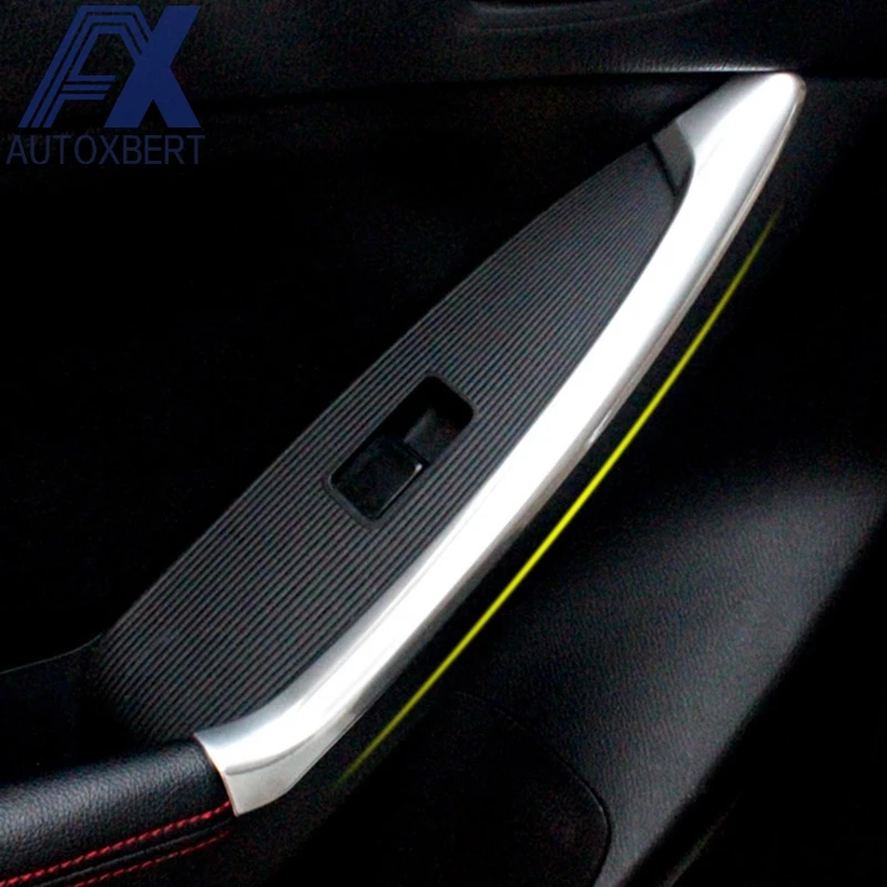 AX Chrome Rear Door Window Switch Button Panel Cover Armrest Handle Trim Molding Garnish For Mazda Cx-5 Cx5 2013 2014 2015 2016
AX Chrome Rear Door Window Switch Button Panel Cover Armrest Handle Trim Molding Garnish For Mazda Cx-5 Cx5 2013 2014 2015 2016