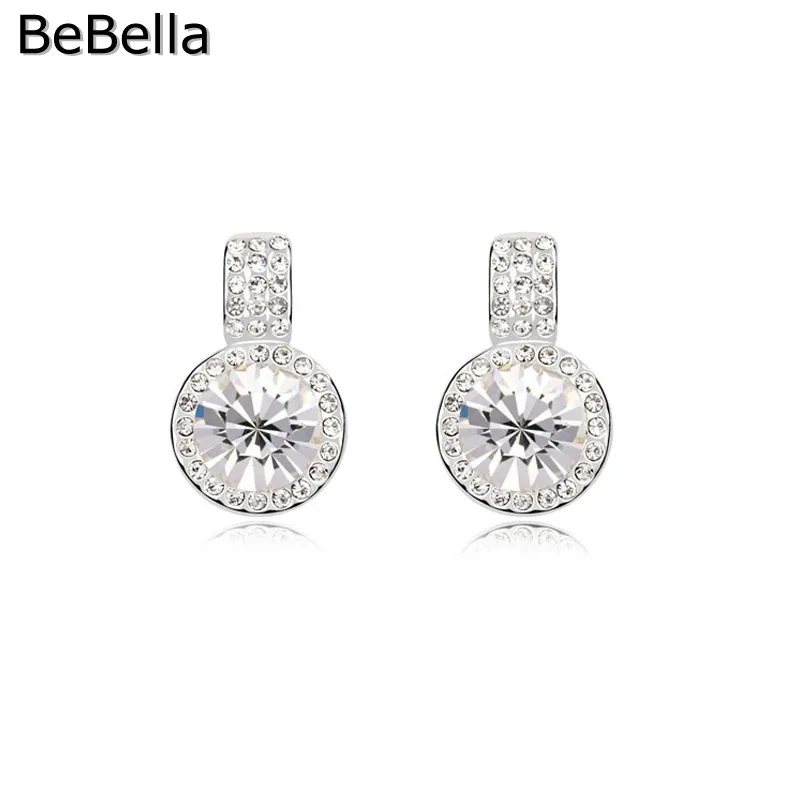 BeBella cute crystal stud earrings fashion jewelry for girl women gift lovers birthday Christmas gift 2018
BeBella cute crystal stud earrings fashion jewelry for girl women gift lovers birthday Christmas gift 2018