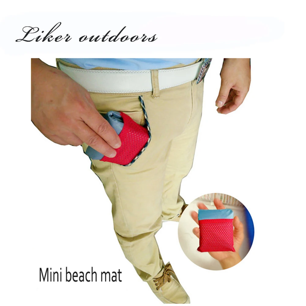 Pocket Blanket Sand Proof Beach Waterproof Pocket Mini Picnic Mat Outdoor Mat Cloth 145*150cm Easy Carry Beach Towel
Pocket Blanket Sand Proof Beach Waterproof Pocket Mini Picnic Mat Outdoor Mat Cloth 145*150cm Easy Carry Beach Towel