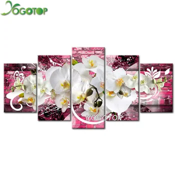 YOGOTOP DIY Diamond Painting Cross Stitch Kits Full Diamond Embroidery 5D Diamond Mosaic Home Decor orchid flower 5pcs ML234
YOGOTOP DIY Diamond Painting Cross Stitch Kits Full Diamond Embroidery 5D Diamond Mosaic Home Decor orchid flower 5pcs ML234