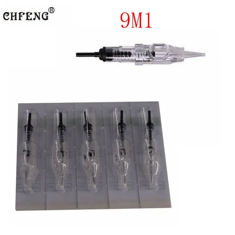 Tattoo Machine Needles 9M1 10Pcs Revolution Cartridge Needles Round Shader Sterilized for System and Grips Permanent Makeup Tool
Tattoo Machine Needles 9M1 10Pcs Revolution Cartridge Needles Round Shader Sterilized for System and Grips Permanent Makeup Tool