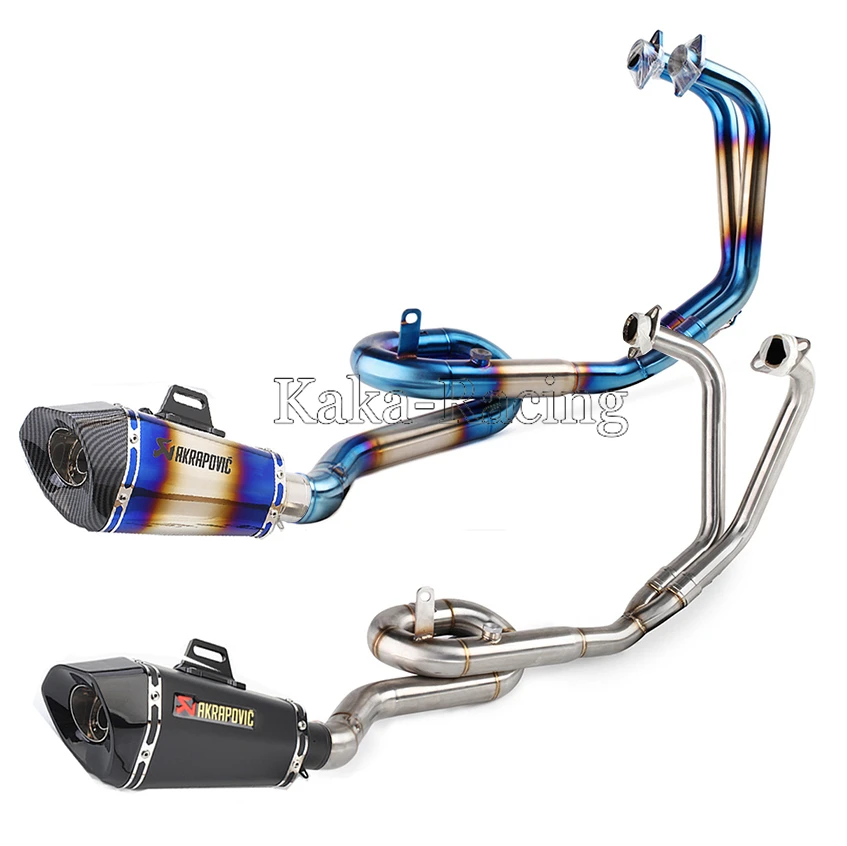 MT03 Motorcycle Akrapovic Exhaust Muffler pipe Full System for Yamaha R3 YZF R25 2014 2015 2016 2017 2018 2019 MT-03 2016-2019
MT03 Motorcycle Akrapovic Exhaust Muffler pipe Full System for Yamaha R3 YZF R25 2014 2015 2016 2017 2018 2019 MT-03 2016-2019