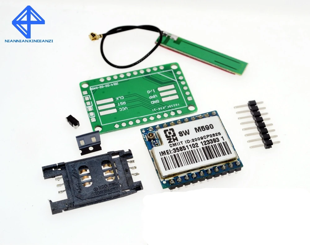 DIY KIT GSM GPRS M590 gsm module Short Message Service SMS module for project for Arduino remote sensing alarm
DIY KIT GSM GPRS M590 gsm module Short Message Service SMS module for project for Arduino remote sensing alarm