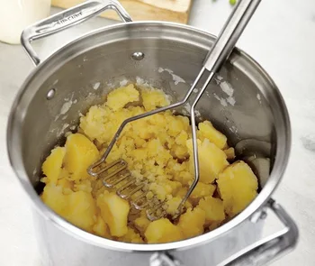 500pcs Stainless Potato Masher Mould Egg Vegetable Fruit Crusher Kitchen Tool Silver Color by DHL
500pcs Stainless Potato Masher Mould Egg Vegetable Fruit Crusher Kitchen Tool Silver Color by DHL