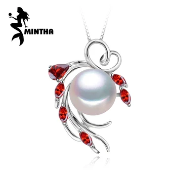 MINTHA 925 sterling silver pendants natural Pearl necklace , Ruby beryl jewelry pearl accessories necklaces women for lovers
MINTHA 925 sterling silver pendants natural Pearl necklace , Ruby beryl jewelry pearl accessories necklaces women for lovers