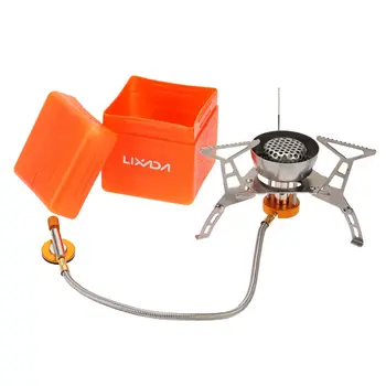 # Lixada 3200W Big Power Windproof Outdoor Gas Stove Burners Camping Gas Stoves In Box Portable Foldable Split Furnace Butane
# Lixada 3200W Big Power Windproof Outdoor Gas Stove Burners Camping Gas Stoves In Box Portable Foldable Split Furnace Butane