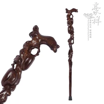 African ebony wood carving peach crutch cane cane mahogany wood ebony cane can be customized
African ebony wood carving peach crutch cane cane mahogany wood ebony cane can be customized