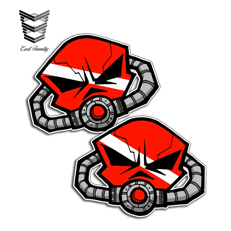 Ideal travel trailer side decals red 15/" long die cut Set of 2