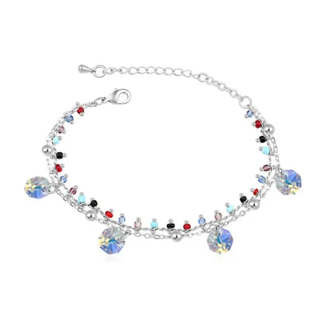2019 Hot Fashion Crystal from Swarovski Sweet Crystal Bracelet simple and beautiful send girlfriend as gifts
2019 Hot Fashion Crystal from Swarovski Sweet Crystal Bracelet simple and beautiful send girlfriend as gifts
