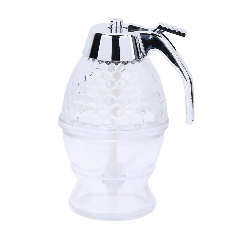 200ML Honey Dispenser Jar Container Cup Juice Syrup Kettle Kitchen Bee Drip Stand Holder Portable Kitchen Acrylic Storage Pot
200ML Honey Dispenser Jar Container Cup Juice Syrup Kettle Kitchen Bee Drip Stand Holder Portable Kitchen Acrylic Storage Pot