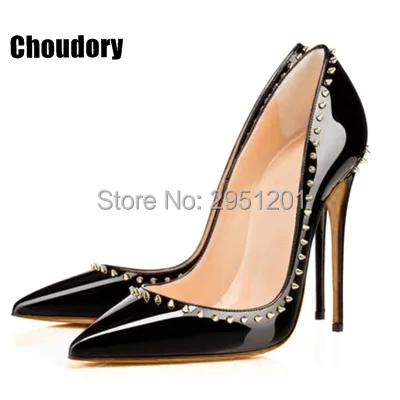 Sexy multi colored heels Shoes Pointed Toe Women Pumps Rivet Studded For Wedding Party Dress Stiletto Heel 12CM Woman Size 35-43
Sexy multi colored heels Shoes Pointed Toe Women Pumps Rivet Studded For Wedding Party Dress Stiletto Heel 12CM Woman Size 35-43