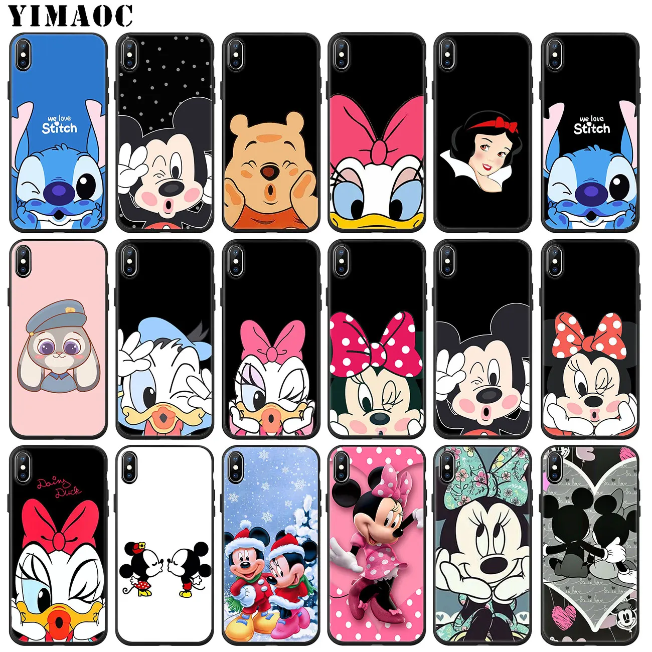 YIMAOC Mickey Mouse Donald Duck Christmas Soft Silicone Phone Case for iPhone 11 Pro XS Max XR X 6 6S 7 8 Plus 5 5S SE 10 Cover
YIMAOC Mickey Mouse Donald Duck Christmas Soft Silicone Phone Case for iPhone 11 Pro XS Max XR X 6 6S 7 8 Plus 5 5S SE 10 Cover