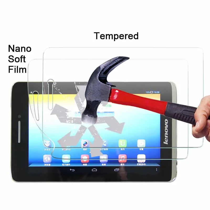 On sale 1pcs Top quality Explosion-proof Nano soft film For lenovo S5000 7.0" TAB Anti-shatter plastic screen protector films
On sale 1pcs Top quality Explosion-proof Nano soft film For lenovo S5000 7.0" TAB Anti-shatter plastic screen protector films