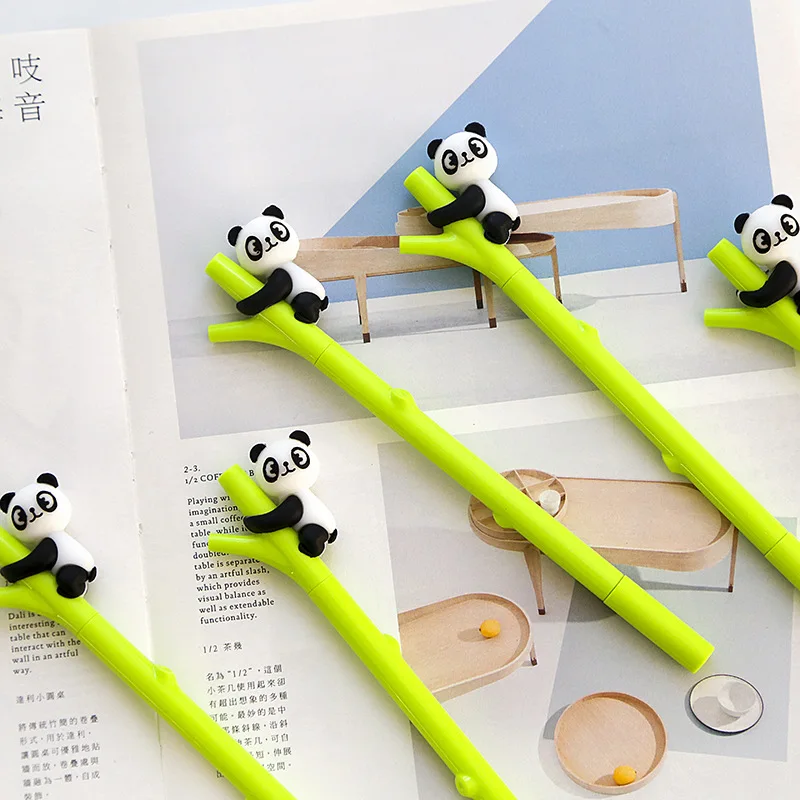 2pcs Cute Panda Shape Gel Pen 0.5mm Black Ink Pen Canetas Criativa Kawaii Stationery Office School Supplies
2pcs Cute Panda Shape Gel Pen 0.5mm Black Ink Pen Canetas Criativa Kawaii Stationery Office School Supplies