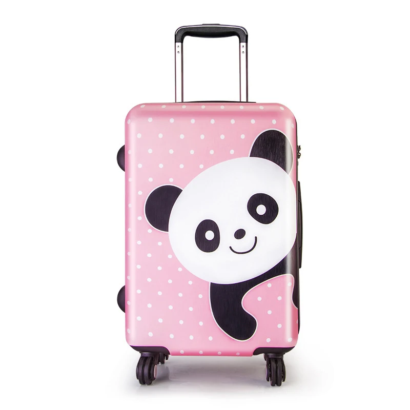 LeTrend Cute Cartoon Children Rolling Luggage Spinner Suitcase Wheels Students Cabin Trolley 20/24 inch Bear pattern Travel Bag
LeTrend Cute Cartoon Children Rolling Luggage Spinner Suitcase Wheels Students Cabin Trolley 20/24 inch Bear pattern Travel Bag