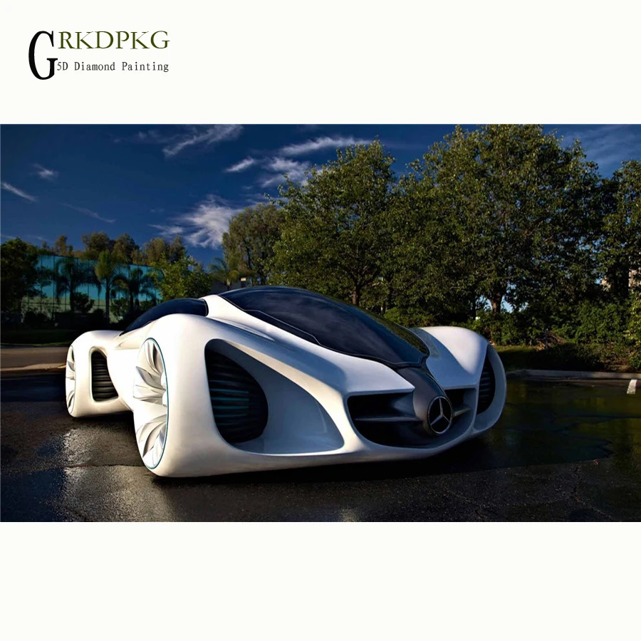 Алмазная 5d живопись GRKDPKJ сделай сам автомобильный пейзаж аксессуары картины