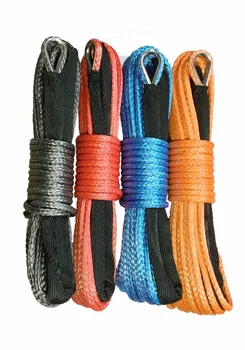 Hot Sale 4mm x 12m Synthetic Winch Line UHMWPE Fiber Rope Towing Cable Car Accessories For 4X4/ATV/UTV/4WD/OFF-ROAD
Hot Sale 4mm x 12m Synthetic Winch Line UHMWPE Fiber Rope Towing Cable Car Accessories For 4X4/ATV/UTV/4WD/OFF-ROAD