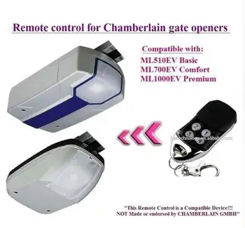 The remote control replace for Chamberlain ML510EV Basic, ML700EV ML550EV ML800EV Comfort openers free shipping
The remote control replace for Chamberlain ML510EV Basic, ML700EV ML550EV ML800EV Comfort openers free shipping