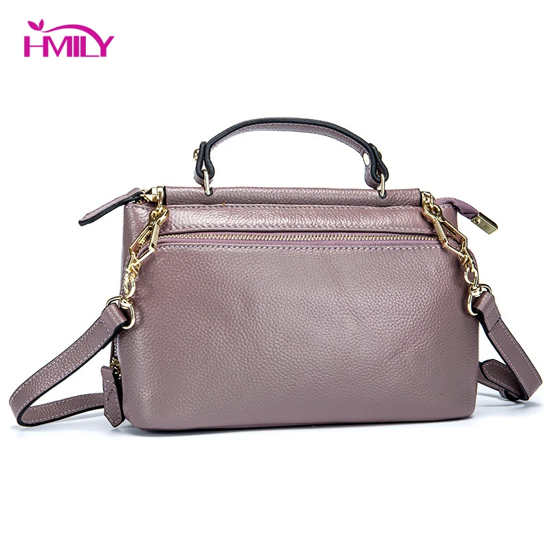HMILY Women's Handbag Natural Cowhide Femlae Messenger Bag Trendy Genuine Leather Shoulder Bag Brand Design Daily Shopping Bag
HMILY Women's Handbag Natural Cowhide Femlae Messenger Bag Trendy Genuine Leather Shoulder Bag Brand Design Daily Shopping Bag