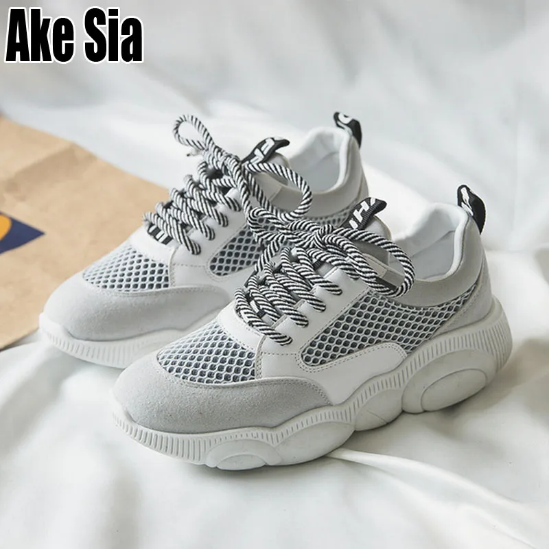 Ake Sia New Arrived Women Mujer Female Fashion Spring Autumn Mesh Air Casual Flats Leisure Lace Up Zapatillas Walking Shoes A020
Ake Sia New Arrived Women Mujer Female Fashion Spring Autumn Mesh Air Casual Flats Leisure Lace Up Zapatillas Walking Shoes A020