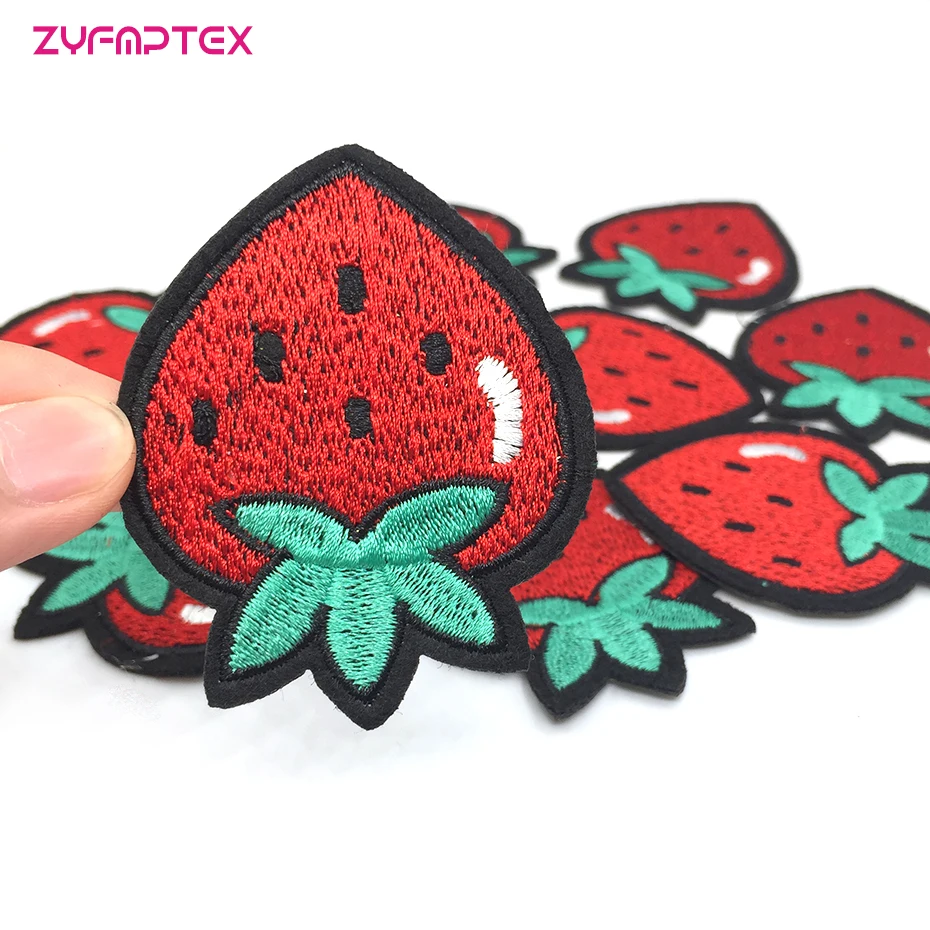 ZYFMPTEX 2Pcs/Lot Fruit Strawberry Applique Clothing Embroidery Patch Fabric Sticker Iron/Sew On Sequins Patch Craft Sewing
ZYFMPTEX 2Pcs/Lot Fruit Strawberry Applique Clothing Embroidery Patch Fabric Sticker Iron/Sew On Sequins Patch Craft Sewing