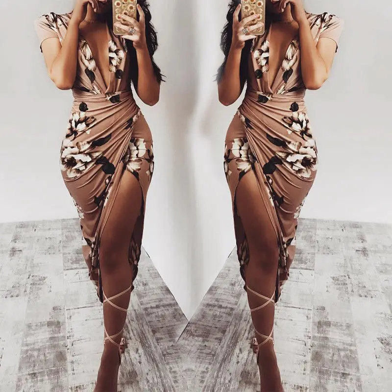 Women Casual Bodycon Short Sleeve Evening Party Beach Short Dress Women Summer Dress Sexy Polyester Empire V-neck Mini Dresses
Women Casual Bodycon Short Sleeve Evening Party Beach Short Dress Women Summer Dress Sexy Polyester Empire V-neck Mini Dresses