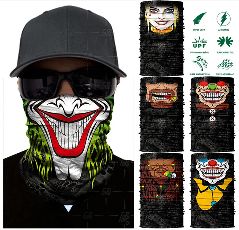 New 12 Designs Cycling Face Mask 3D Print Seamless Weave Bicycle Bandanas Outdoor Functional Magic Men Women Bicycle Scarf
New 12 Designs Cycling Face Mask 3D Print Seamless Weave Bicycle Bandanas Outdoor Functional Magic Men Women Bicycle Scarf