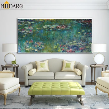 Claude Monet HD Water Lilies impressionistic style Canvas Print Painting Art Large Size Wall Pictures for Living Room Home Decor
Claude Monet HD Water Lilies impressionistic style Canvas Print Painting Art Large Size Wall Pictures for Living Room Home Decor