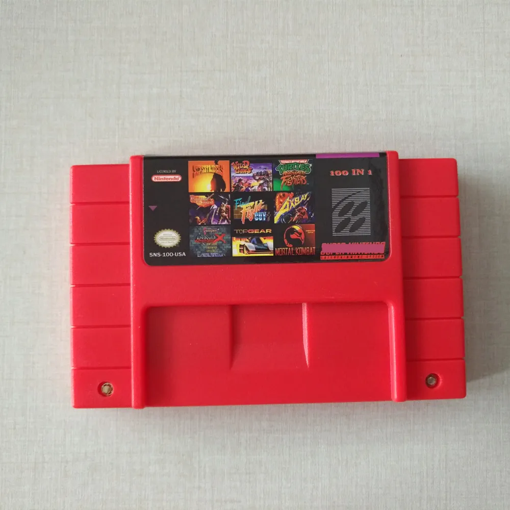 SNES Muilti game card 100in1 for 16bit SNES POCKET for RETROAD 5PLUS HD Ultra Portable for Original super Nintendo game console
SNES Muilti game card 100in1 for 16bit SNES POCKET for RETROAD 5PLUS HD Ultra Portable for Original super Nintendo game console