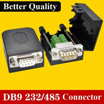 10pcs Gilded DB9 to Terminal Block w. Housing Case, Bolts or Nuts Terminals RS232 RS485 COM Quick Install 9-pin Breakout Board 
10pcs Gilded DB9 to Terminal Block w. Housing Case, Bolts or Nuts Terminals RS232 RS485 COM Quick Install 9-pin Breakout Board