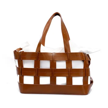 Fashion beach bag hollow out nets bag basket totes handbag big summer leather knitted bags black brown Shoulder Clutch Purse Bag
Fashion beach bag hollow out nets bag basket totes handbag big summer leather knitted bags black brown Shoulder Clutch Purse Bag