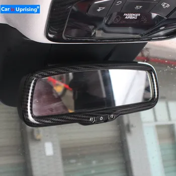 ABS Chrome Carbon Fiber Car Interior Rearview Mirror Frame Trims for Alfa Romeo Giulia Stelvio Accessories Car Styling
ABS Chrome Carbon Fiber Car Interior Rearview Mirror Frame Trims for Alfa Romeo Giulia Stelvio Accessories Car Styling