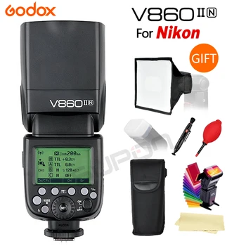 Godox the Flash V860II V860II-N GN60 i-TTL HSS 1/8000s Speedlite Flash Li-ion Battery for Nikon DSLR Cameras Free Shopping
Godox the Flash V860II V860II-N GN60 i-TTL HSS 1/8000s Speedlite Flash Li-ion Battery for Nikon DSLR Cameras Free Shopping