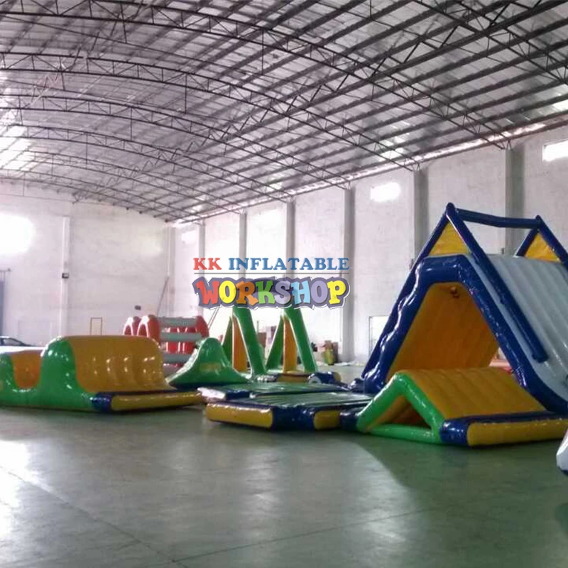 Various inflatable water toys