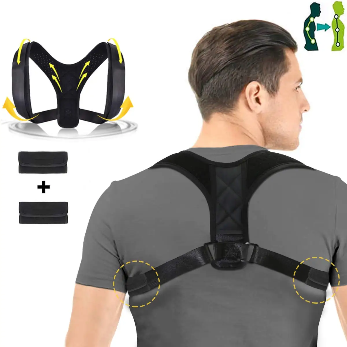 Posture Corrector Clavicle Support Brace Adult Children Back Support Belt Pain Relief back brace posture correction
Posture Corrector Clavicle Support Brace Adult Children Back Support Belt Pain Relief back brace posture correction
