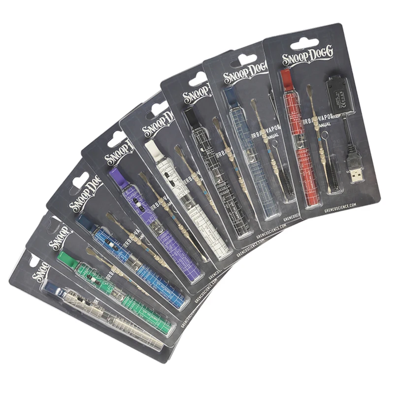 Snoop Dogg Starter Kit Blister Pack E Cigarettes Vaporizer kits snoop dog Clone Blue Atomizer for Dry Herb wax
Snoop Dogg Starter Kit Blister Pack E Cigarettes Vaporizer kits snoop dog Clone Blue Atomizer for Dry Herb wax