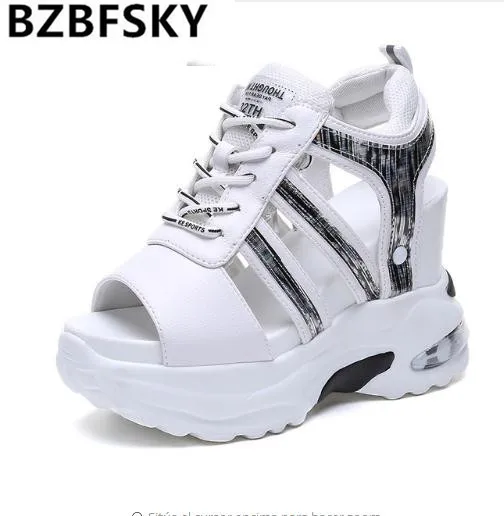 New Arrival 2019 Summer Platform Sandals Women 11 CM Wedges Thick Bottom Casual Shoes Comfortable White Lace-Up Sandals Sneakers
New Arrival 2019 Summer Platform Sandals Women 11 CM Wedges Thick Bottom Casual Shoes Comfortable White Lace-Up Sandals Sneakers