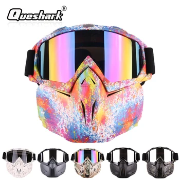 Queshark Men Women Ski Snowboard Snowmobile Goggles Mask Snow Winter Skiing Ski Glasses Motocross Sunglasses
Queshark Men Women Ski Snowboard Snowmobile Goggles Mask Snow Winter Skiing Ski Glasses Motocross Sunglasses