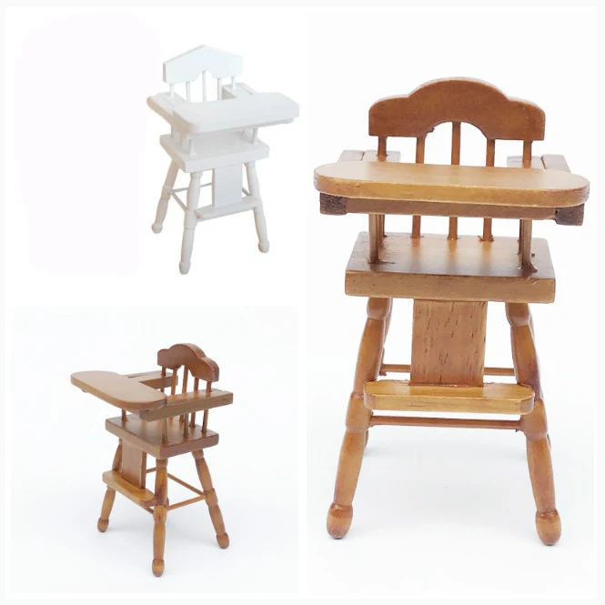G05-X5085 children baby gift Toy 1:12 Dollhouse mini Furniture Miniature wooden Children's high dinning chair brown 1pcs
G05-X5085 children baby gift Toy 1:12 Dollhouse mini Furniture Miniature wooden Children's high dinning chair brown 1pcs