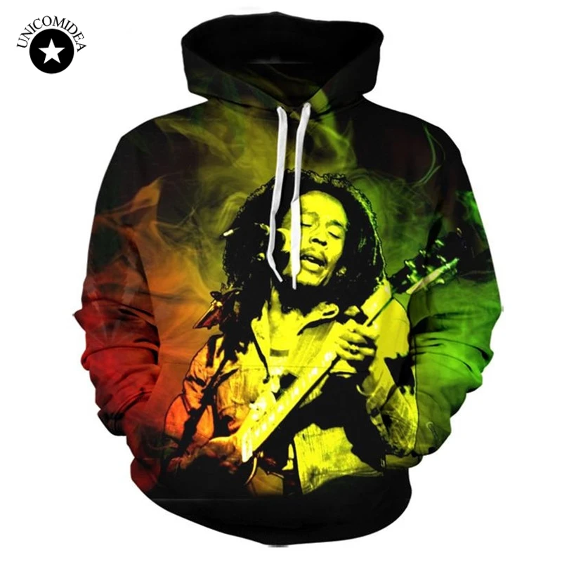Unicomidea Bob Marley 3D Reggae Star Printed Hoody Hoodie Custom Made Clothing Men/Women Streetwear
Unicomidea Bob Marley 3D Reggae Star Printed Hoody Hoodie Custom Made Clothing Men/Women Streetwear