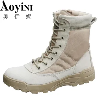 Men's Original Military US Army Desert Sand Camouflage Tactical Combat Boots Shoes Men Hiking Boot Botas Homme Sapatos Masculino
Men's Original Military US Army Desert Sand Camouflage Tactical Combat Boots Shoes Men Hiking Boot Botas Homme Sapatos Masculino