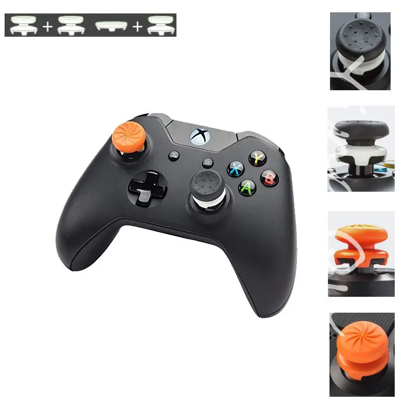 4 in 1 CQC FPS Analog Grip Extended Thumbstick Thumb Sticks Extra High Joystick Caps For Microsoft Xbox One Controller Extender
4 in 1 CQC FPS Analog Grip Extended Thumbstick Thumb Sticks Extra High Joystick Caps For Microsoft Xbox One Controller Extender