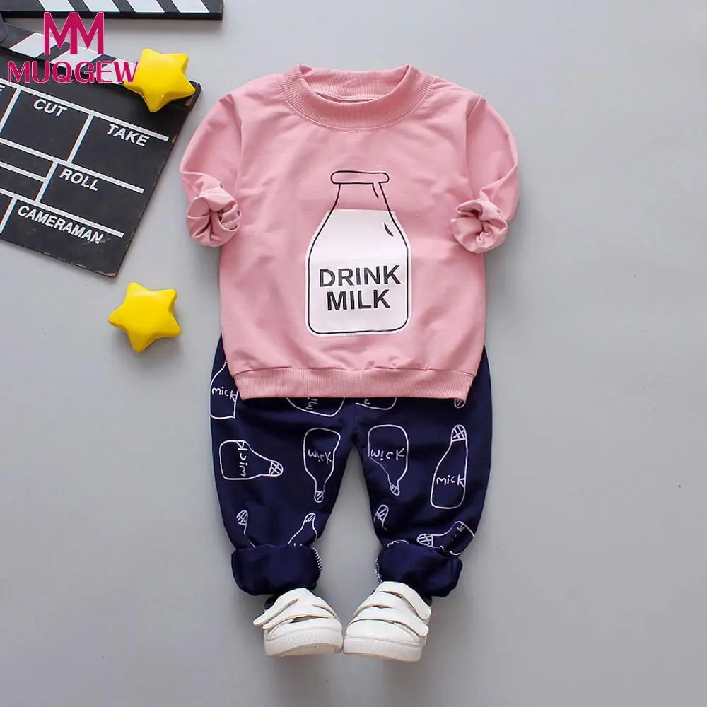 MUQGEW Newborn Clothes Winter Toddler Kid Baby Bottle Print Long Sleeves Top+Pants Girls Clothes Outfit Sets roupa de bebe
MUQGEW Newborn Clothes Winter Toddler Kid Baby Bottle Print Long Sleeves Top+Pants Girls Clothes Outfit Sets roupa de bebe