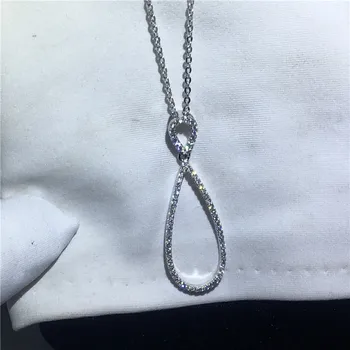 Elegant Across Pendant AAAAA zircon cz 925 sterling silver Engagement Wedding Pendants with necalace for women Jewelry
Elegant Across Pendant AAAAA zircon cz 925 sterling silver Engagement Wedding Pendants with necalace for women Jewelry